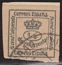 Spain 1872 Corona Real 1/4 C Brown Edifil 115. esp 115 1. Uploaded by susofe